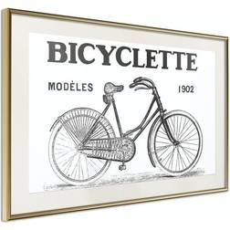 Arkiio Affisch Old Bike [Poster] 60x40 Poster